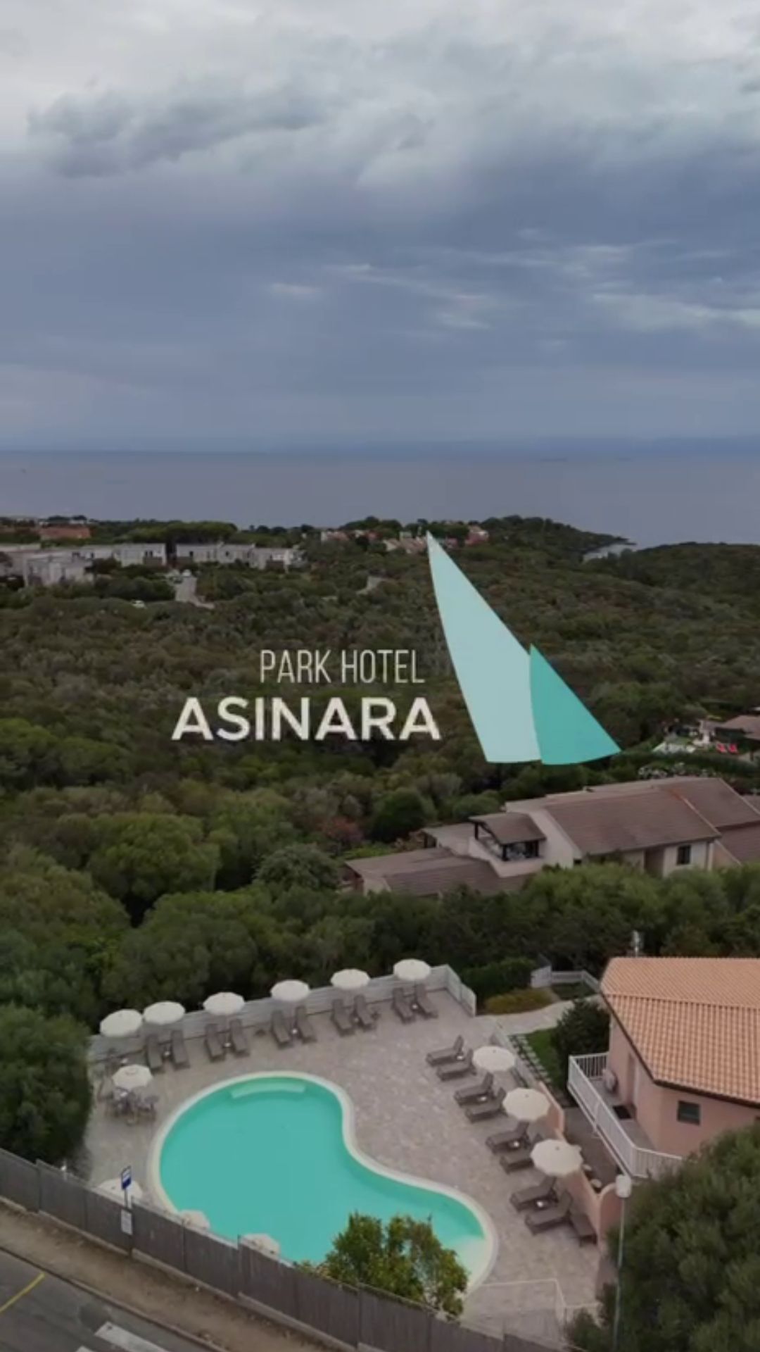 Location del Park Hotel Asinara con al centro il logo
